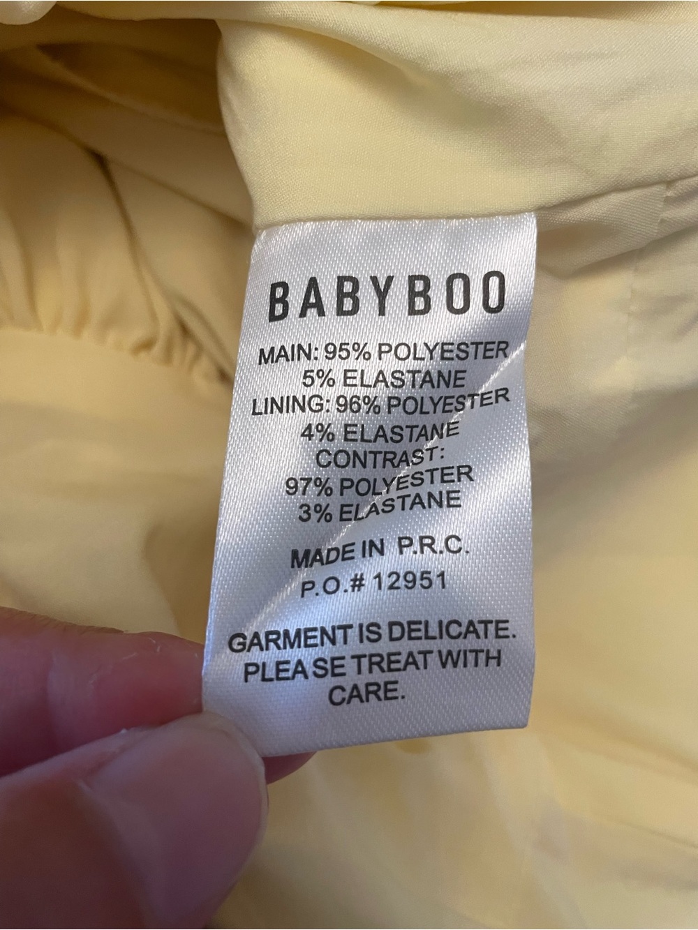 New BabyBoo Women MALIYAH MAXI DRESS LEMON Size Medium - Picture 15 of 16